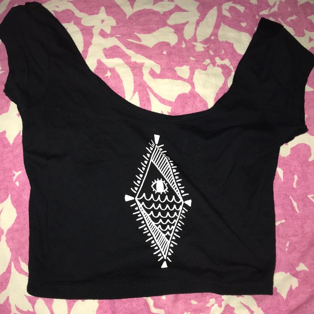 Pac sum Crop top